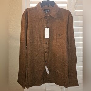 Treasure & Bond Chestnut Button-Up Shirt